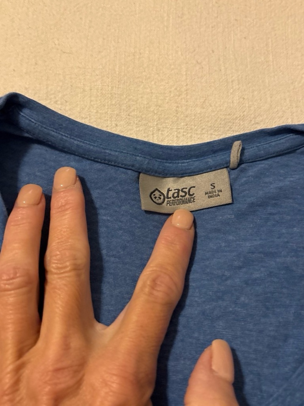 Tasc Performance Women's Blue Muscle Tee - Small